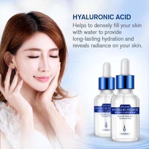 Hyaluronic Acid Essence Serum Deep Facial Anti Aging Intensive Face Lifting Firming Anti Wrinkle