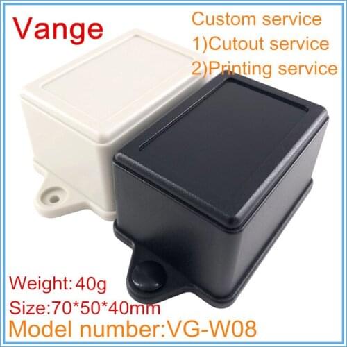 1pcs/lot electric injection case housing 70*50*40mm ABS plastic boxes enclosure for router launcher equipment