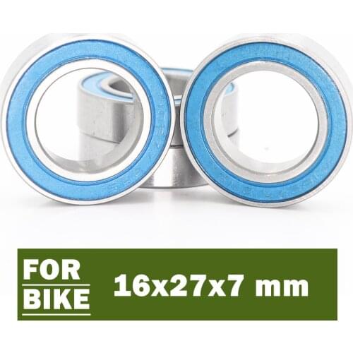 16277-2RS Ball Bearing, 16x27x7mm Chrome Steel Rubber Sealed, 16277RS Bicycle Bearings Smoothly for American Classic Rear Hub