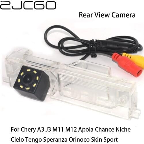 ZJCGO HD Car Rear View Reverse Back Up Camera for Chery A3 J3 M11 M12 Apola Chance Niche Cielo Tengo Speranza Orinoco Skin Sport