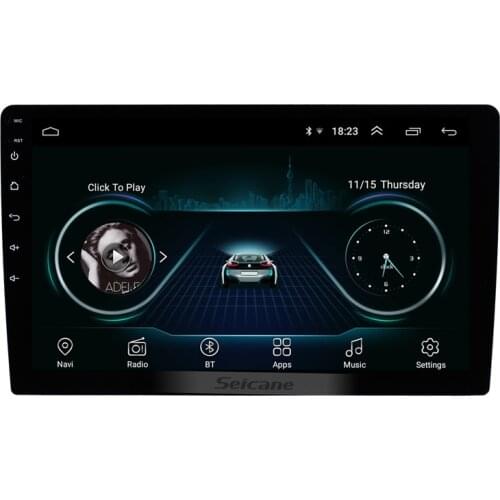 Seicane Universal 2Din Android 8.1 10 inch Touchscreen Car Radio GPS Multimedia Player 1GB 4-Core Head Unit With Bluetooth DVR