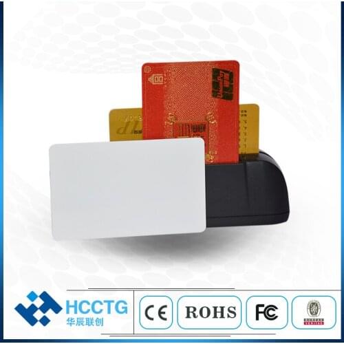 Dual Head USB Magnetic Stripe Mifare IC Chip Multi Card Reader HCC790U-SF