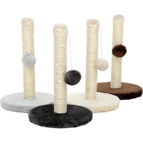 4 colors cat climbing frame sisal cat scratcher cat scratching post cat tree claw sharpener vertical cat toy cat supplies cat