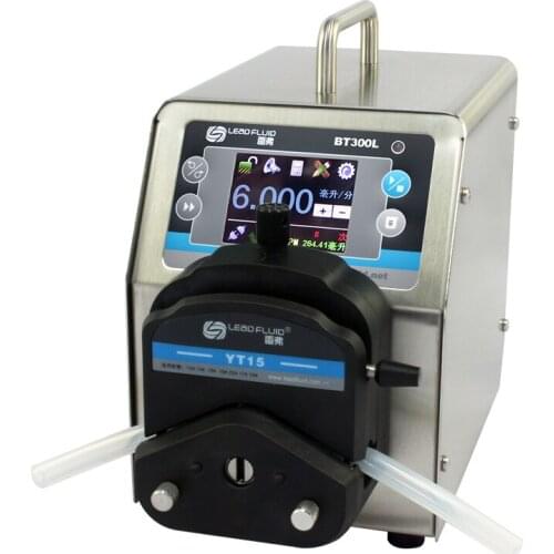 BT300L YZ15 Intelligent peristaltic pump Water Liquid Industry Laboratory Flow Control Pump 0.006-990ml/min