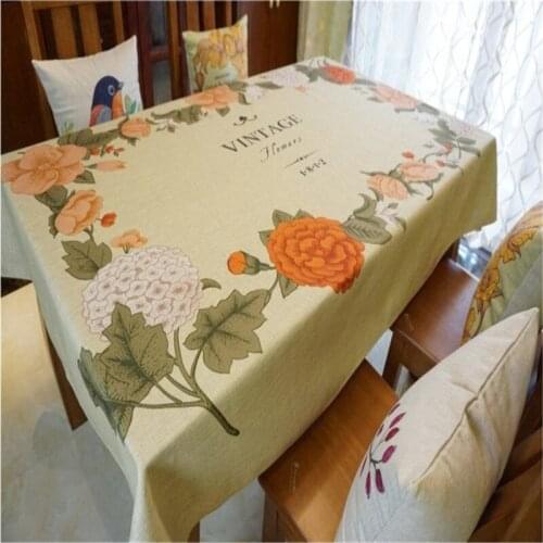 Lazy eye Waterproof Tablecloths