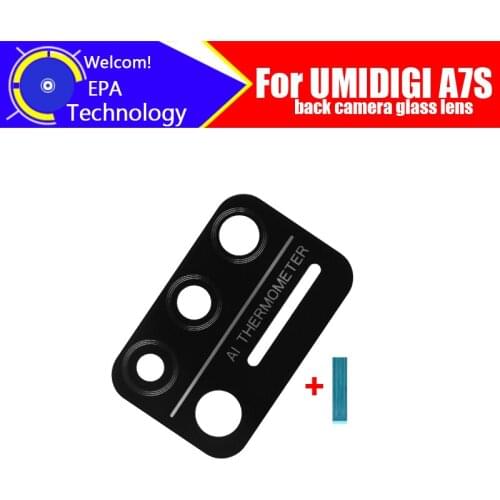 UMIDIGI A7S Back Camera Lens 100% Original Rear Camera Lens Glass Replacement Accessories For UMIDIGI A7S phone