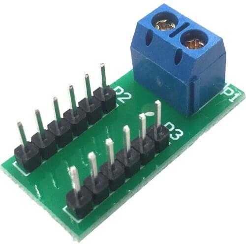 DuPont wire adapter board (2P terminal to 12P pin arrangement module) connector male head and female head to rotate 2.5
