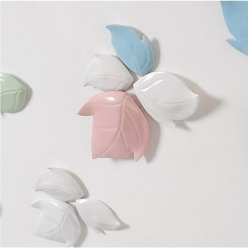 Simple Luxury Ceramic Leaf Wall Three-dimensional 3d Golden Ornaments Modern Bedroom Wall TV Background Wall Golden Decorations