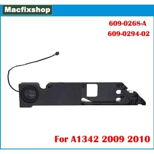 Tested White Laptop For Macbook 13 inch A1342 Rear Speaker 609-0268-A 609-0294-A Late 2009 Mid 2010 MC207 MC516 EMC2350 EMC2395