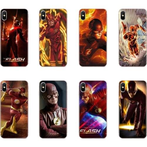 For Xiaomi Redmi 3 3S 4 4A 4X 5 6 6A 7 K20 Note 2 3 4 5 5A 6 7 Plus Pro Transparent TPU Skin Cover The Flash