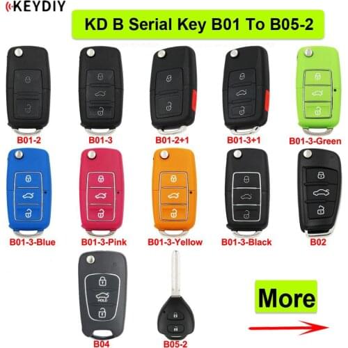 KEYDIY B Series KD Remote Key B01-2 B01-3 B01-2+1 B01-3+1 B01-3-Luxury B02 B04 B05-2 For KD900 URG200 KD900+ KD-X2 Mini KD