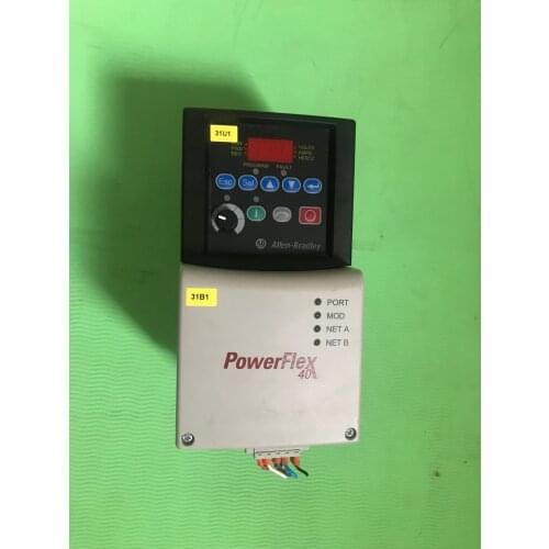 22B-D6P0N104 2.2KW 380V inverter , used one , 90% appearance new , test goods , free shipping