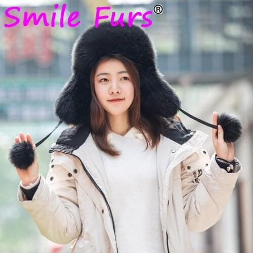 Qearlstar Fur Hats For Man Women Thick Elastic Luxury Warm Hat Headband Earwarmer Earmuff Winter Fluffy Snow Cap Russian WME21