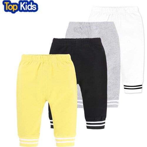 Baby Pants Cute Cartoon Bear Baby Boy Girl Leggings Middle Waist Toddler Infants Trousers Brand Cotton Baby PantsMT021
