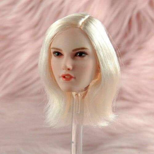 SUPER DUCK 1 / 6 SET036 Female Head Sculpture Monster Huntress Suitable for 12" Action Figure