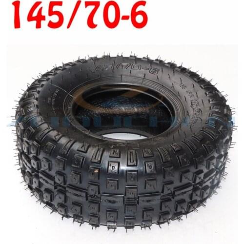 High-quality 6-inch ATV tubeless tires 145/70-6 suitable for four-wheelers 50cc 70cc 110cc small ATV