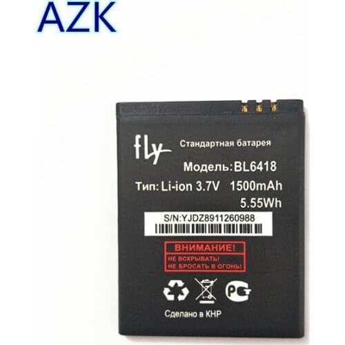 AZK high quality BL6418 BL 6418 battery For FLY BL6418 phone+track code