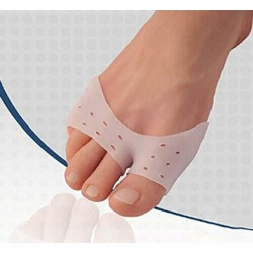 1Pair Toe Separator Durable Silicone Soft Thumb Eversion Corrector Alleviate Pain Safe Repeated Use Wholesale Finger Separator