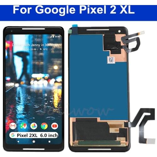 100% tested 6.0" For HTC Google Pixel 2 XL LCD Digitizer Touch Screen Digitizer Assembly for Google Pixel 2XL LCD