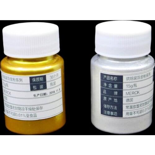 15g Flash Glitter Powder Baked Edible Pigments Decorating Food Cake Biscuit Cake