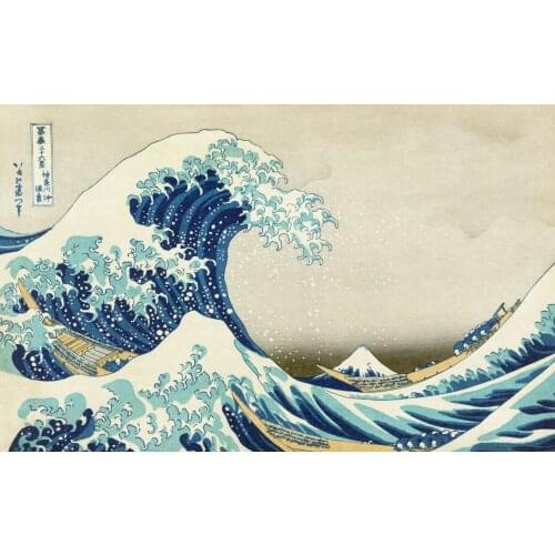 5D DIY Diamond Painting Oil Painting wave Full Drill Diamond Embroidery Cross Stitch Home Decor Craft Kits Needlework Gift