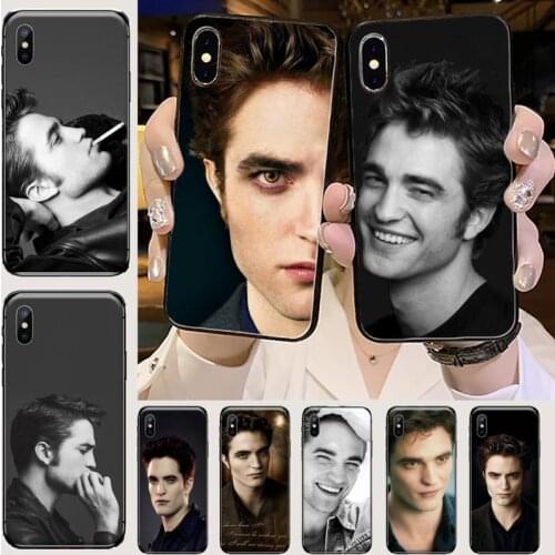 Robert Pattinson Phone Case for iPhone 11 12 pro XS MAX 8 7 6 6S Plus X 5S SE 2020 XR