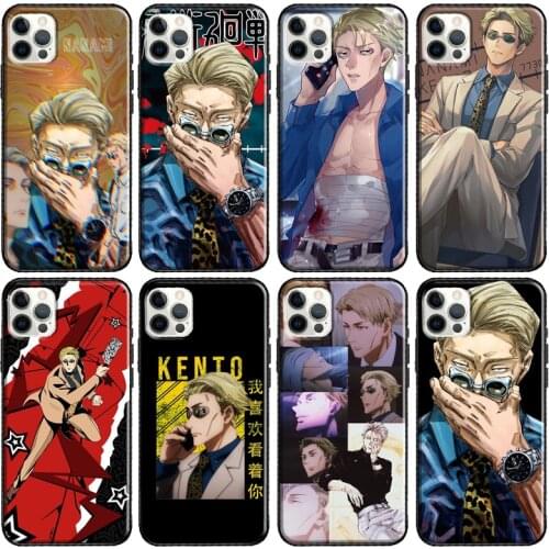 Kento Nanami Jujutsu Kaisen Phone Case For iPhone 12 11 Pro Max 12 mini 6S 7 8 Plus SE 2020 XR X XS Max Back Cover