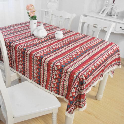 DREAM HOUSE Cotton Tablecloths