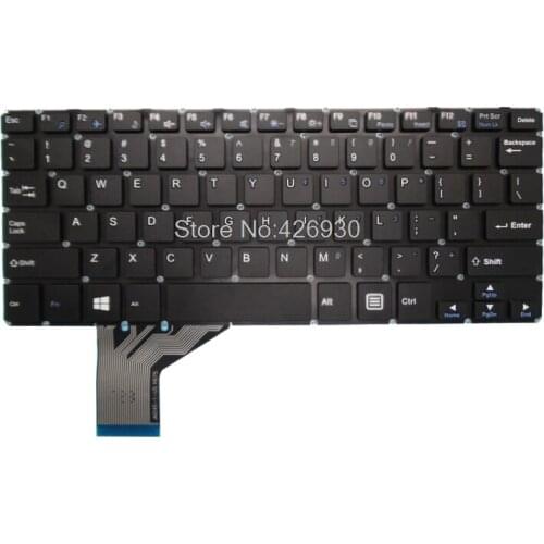 Laptop Keyboard For Winnovo V116 11.6 English US black without frame new