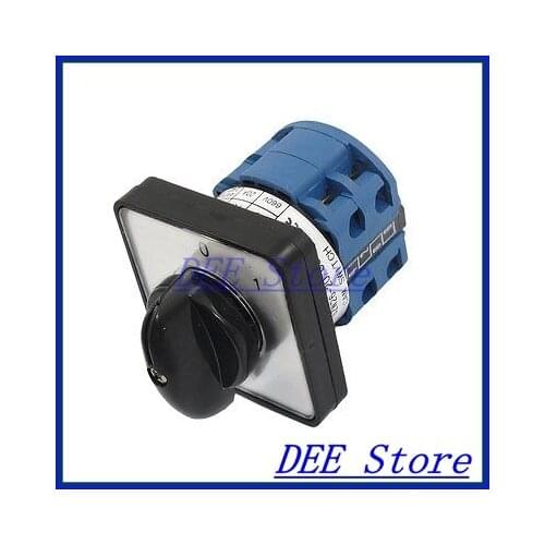 On/Off 8 Terminals AC 660V 20A Latching Cam Combination Changeover Switch