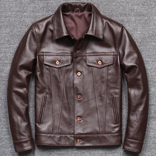 Automotive Mens Bomber Coat Cowhide Leather Suede Jackets For Men Free Shipping Luxury Fashion Jacket Winter Man Clothing Brand