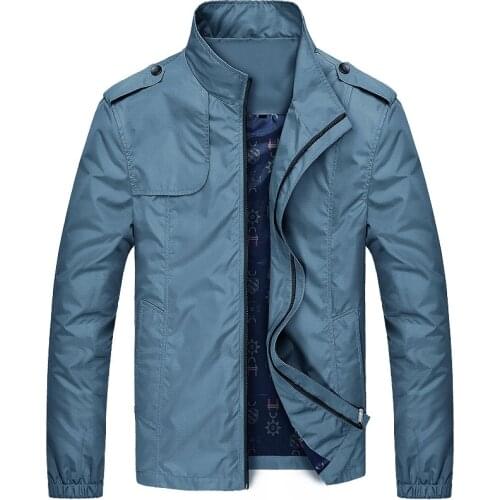 Quality Casual Zipper Jacket Men Spring Autumn Jackets Mens Coats Male Outerwear Windbreaker Brand Clothing