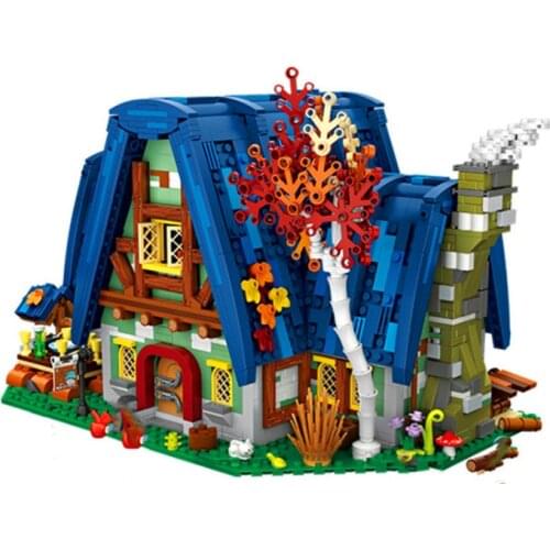 LOZ mini Blocks 2847pcs Forest Elves tree house Fairy tale world exhibition toy Parent child activities Collection value loz1036