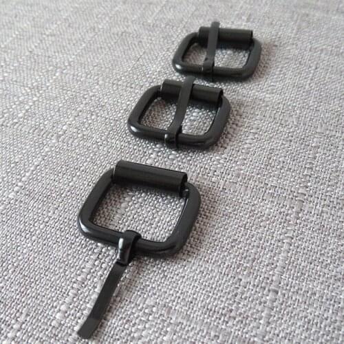 100pcs/lot 20mm metal pin buckle hardware for bag luggage knapsack pet dog collar sewing DIY accessory leather strap belt buckle