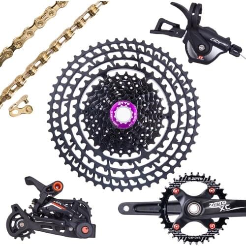 ZTTO SLR2 11 Speed Groupset Derailleur Shifter Crankset Chain 11-52T Cassette 11-50T Ultralight Group Set VS M8000 M7000