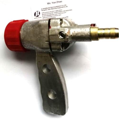 Vapor sand blast gun dustless sandblasting gun for rust cleaning of wet sandblast machine