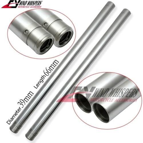 660X39mm 2XPCS Motorcycle Front shock absorber damping rod forks core For Honda Steed 400 600 vlx