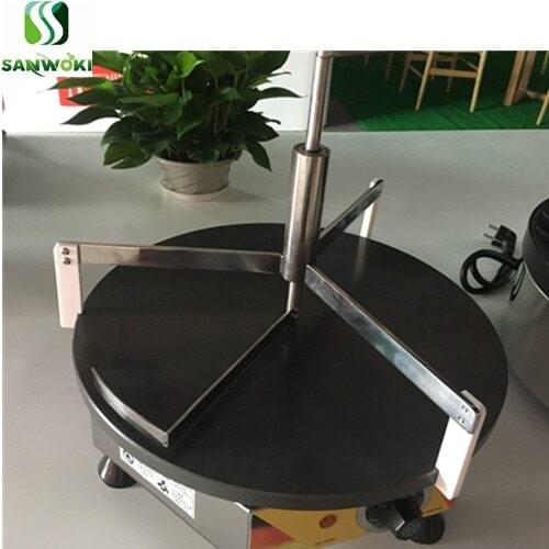 Stainless Steel 40cm Crepe Maker Pancake Batter Spreader Stick Home DIY Cooking Tools Kitchen Accessories;Cake Batter Spreader