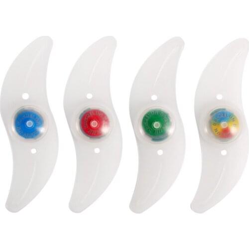 1PCS Bicycle Spokes Lamp Bike Cycling Lamp Waterproof Bike Willow LED Wheel Wire Lights Tire Valve Caps Wheel