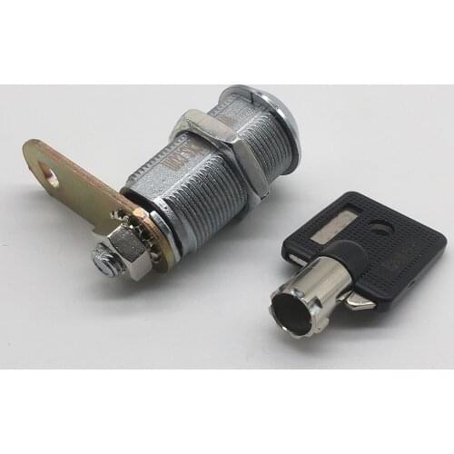 10 pieces 37mm long size widely used cylinder cam lock showcase door lock