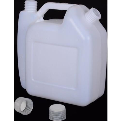 1pcs White 1.5L Litre 2-Stroke Petrol Fuel Oil Mixing Bottle Tank For Trimmer Chainsaw 1:25 Tools Parts