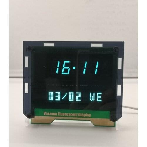 VFD Clock VFD Display Dual Screen Display WIFI Timing Immersion Gold Circuit Board VFD CLOCK