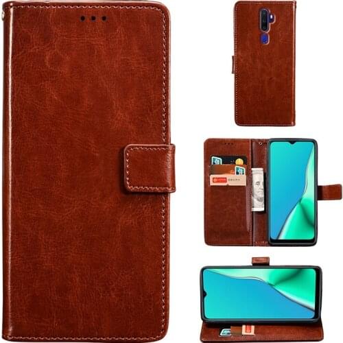 Flip Cover For OPPO A11K A12 E A31 A32 A33 A52 A53 S A72 A73 A91 A92S 5G A93 A5 2020 A11 A11X Funda Wallet Case for OPPO A9 2020