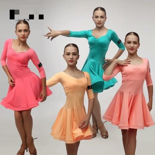 Latin dance costumes Children latin dresses modern dance costumes for kids latin dress girls dance costumes rumba samba costumes