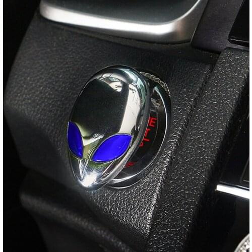 For Ford Focus 2 1 Fiesta Mondeo 4 3 Transit Fusion Ranger Mustang KA S-Max Car Push Start Button Switch Button Cover Sticker