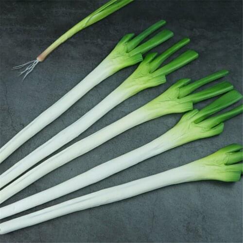 Faux scallion shallot artificial vegetables model hotel dining room hall restaurant store shop decoration fake vegetables props