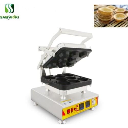 Round shape filling tartlet shell maker machine tart shell baking machine tart cup forming machine tart pie press machine