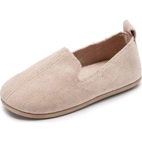Fashion Kids Shoes Children Casual Shoes Unisex Candy Color Slip-on Loafers For Toddlers Boys Girls Soft Light Moccasins 22-33