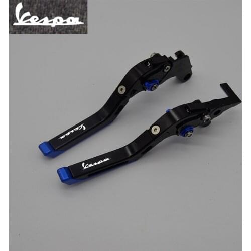 2018 NEW CNC Folding&Extending Brake Clutch Levers For Vespa Granturismo 125/200 GTS 125/250 S125/150/300 Super