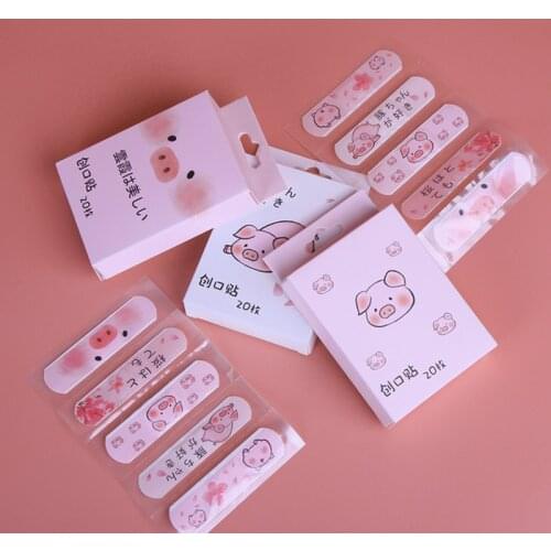20 Pcs/lot Lovely Cute Band Aid Disposable Wound sticker kawaii First Aid Emergency Kit For Kids Children Adhesive Bandages home